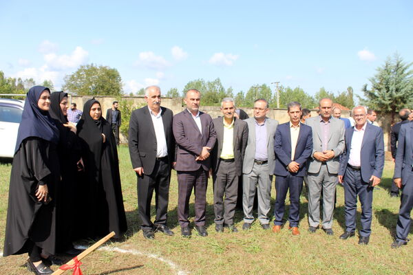 آیین کلنگ زنی طرح اولیا در روستای لدار بندپی شرقی