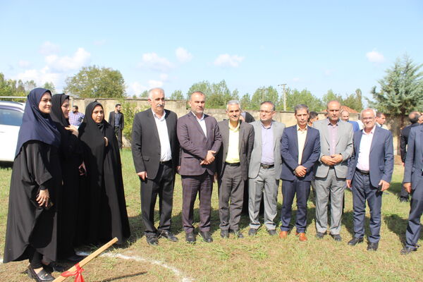 آیین کلنگ زنی طرح اولیا در روستای لدار بندپی شرقی