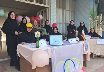 تَبِ انتخابات در دبیرستان حجاب شهرری