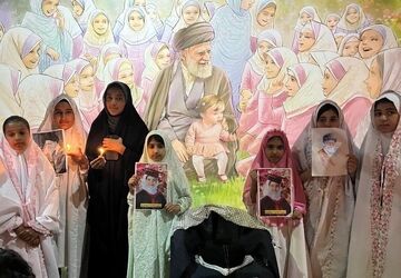 خبرنگار پانا قلعه‌گنج از اجتماع مردمی روایت می‌کند