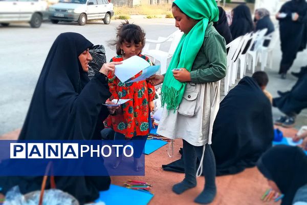 ایستگاه صلواتی به‌مناسب سالگرد شهدای خدمت در شهرستان باشت