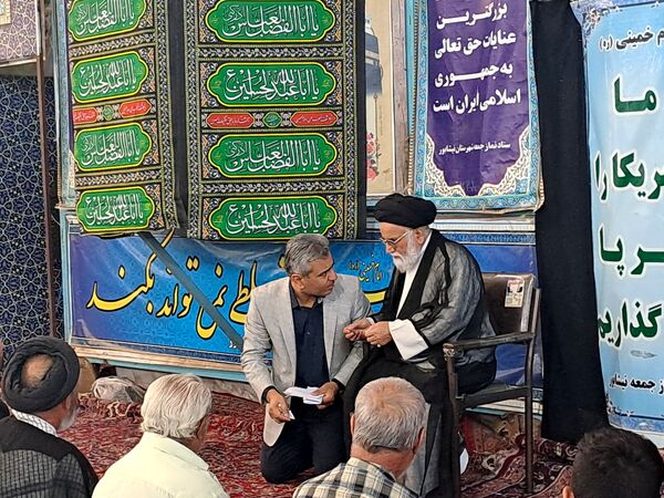 نماز جمعه در دهه سوم محرم در نیشابور