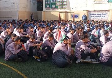 آغاز سال تحصیلی با حضور پرشور دانش‌ آموزان دبیرستان شاهد ذوالانوار

