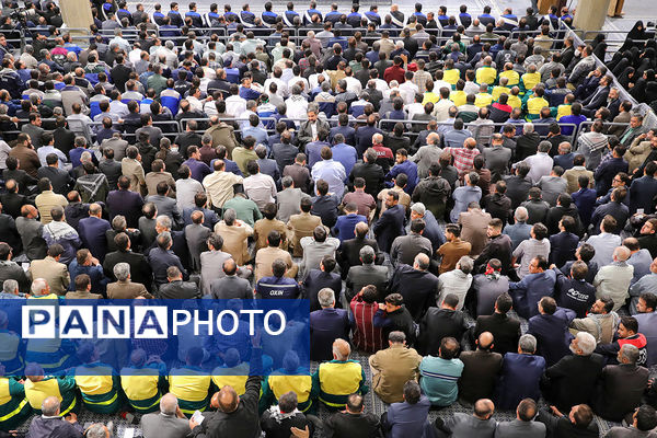 دیدار کارگران با رهبر معظم انقلاب