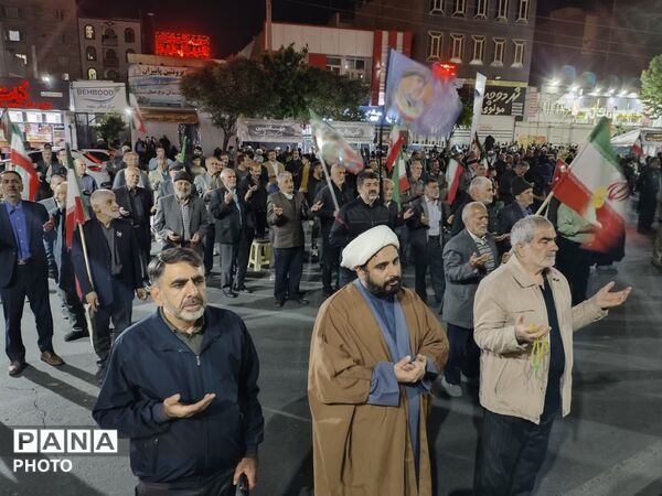 هشتادو پنجمین شور حضور مردم ساوجبلاغ در اجتماعات شبانه 