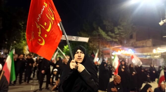 نهمین شب از مراسم عزاداری امام حسین(ع)
