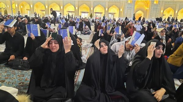 شب نوزدهم ماه مبارک رمضان در حرم مطهر رضوی