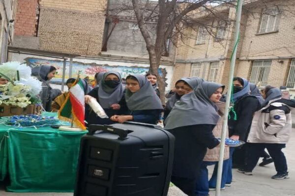 جشن عید مبعث در مدرسه فدک فاروج