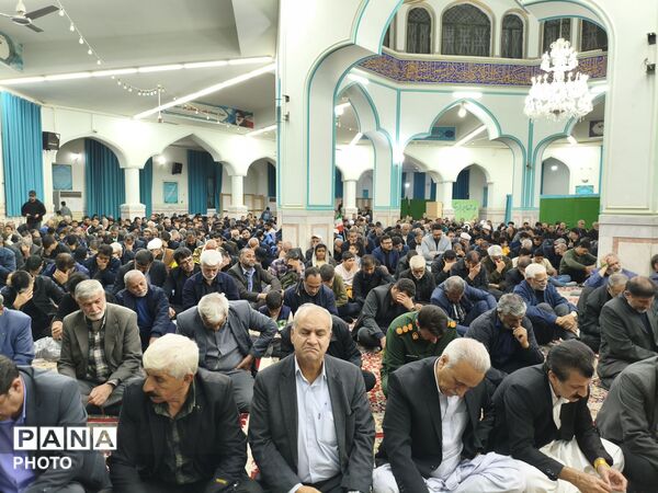 نوای بیعت با رهبری در آیین نورانی مسجد امام رضا (ع) سرخس