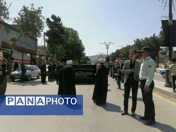 دسته‌روی هیات مذهبی سملقان در سالروز شهادت امام جعفر صادق(ع)