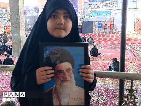 اجتماع خونخواهی رهبر شهید در نیشابور