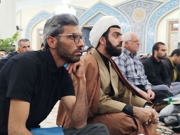 مراسم احیای شب های قدر در آرامگاه شهید سید حسن مدرس (ره) شهرستان کاشمر 