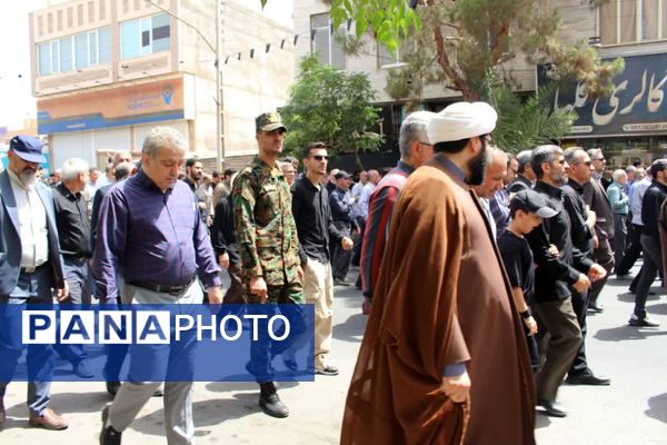 وداع باشکوه مردم دو استان با پیکر شهیدان اقتدار