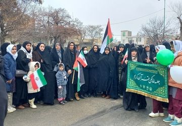 حضور پر شور مردم ولایتمدار و انقلابی اشترینان در سالروز پیروزی شکوهمند انقلاب اسلامی