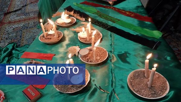 عزاداری و تعزیه خوانی خرابه شام در شهرستان خلیل آباد 