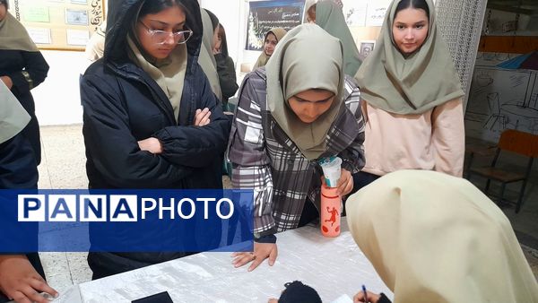 انتخابات شورای دانش آموزی در دبیرستان نورالهدی