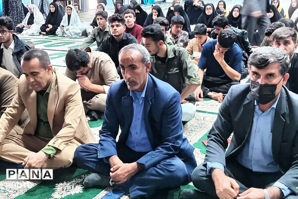 حضور پرشور فرهنگیان و دانش آموزان پیشتاز در نماز جمعه‌‌ بخش دیشموک