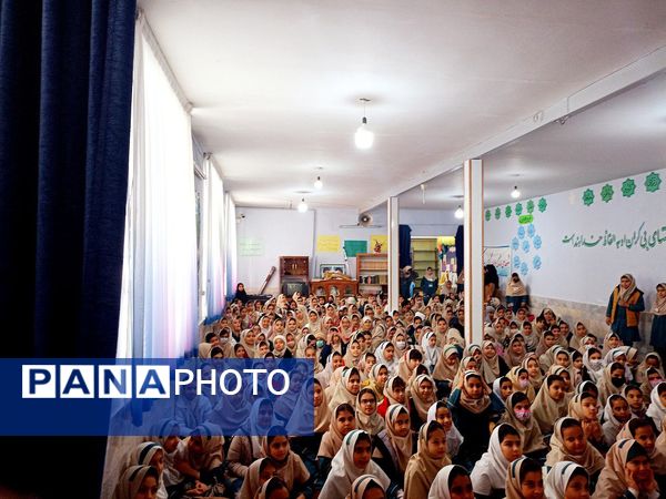 مراسم ولادت حضرت زهرا(س) در دبستان سمیه