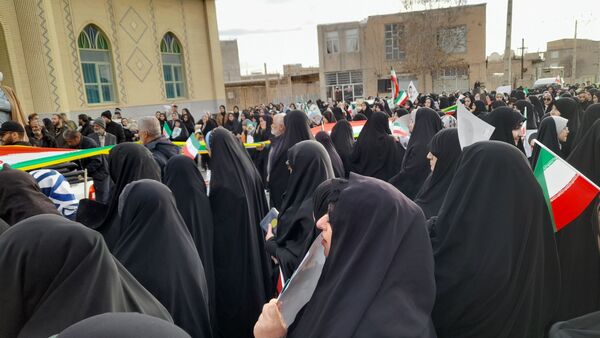 راهپیمایی مردم کمیجان درپی محکومیت اقدامات تروریستی در ایران