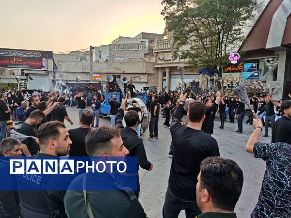 مراسم تاسوعا حسینی در شهرستان فیروزکوه