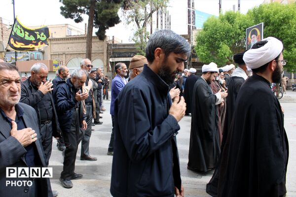 عزاداری باشکوه شهادت امام صادق (ع) در نیشابور