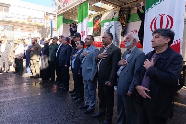 برگزاری راهپیمایی ۱۳ آبان در شهرستان اسلام آباد غرب