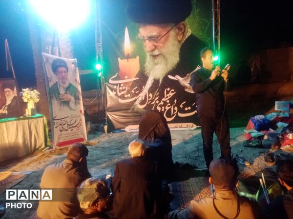 گرامیداشت شهدای دختر مدرسه شجره طیبه میناب