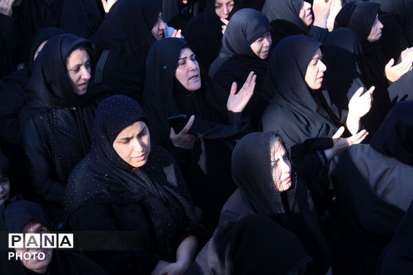 تشییع و تدفین پیکر شهید امیرحسن کاظمی
