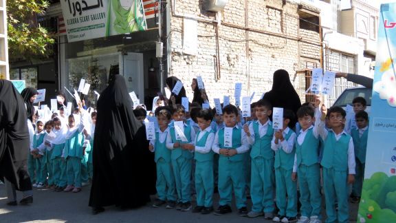 یوم الله ۱۳ آبان در شهرستان خلیل آباد 