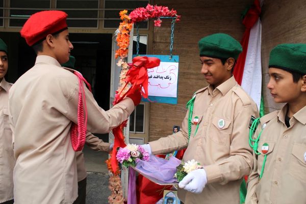 آیین نمادین نکوداشت هفته پدافند غیرعامل در نیشابور 