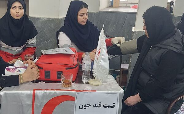 میزخدمت پزشکی به‌مناسبت دهه فجر در استان البرز