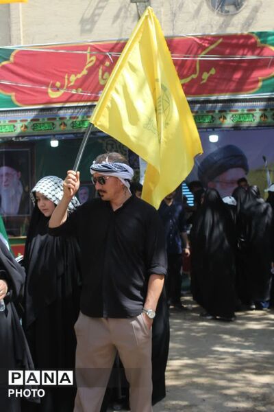 به همراه طوفان سرخ غیرت