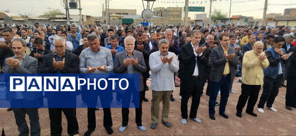 نماز عید سعید فطر در شهر جعفریه قم