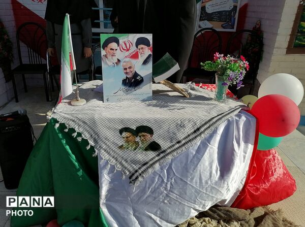 آغاز مهر در دبیرستان حاج مهدی روحانی ارغا شهرستان خلیل آباد