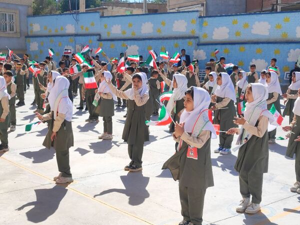 برگزاری یادواره شهدا در آموزشگاه ابتدایی روستای بیار 