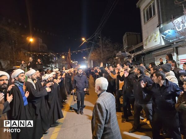 موکب‌های عاشورایی انقلاب در مرند 