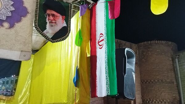 حضور نوجوانان و جوانان در فعالیت موکب امیر المومنین نیشابور 