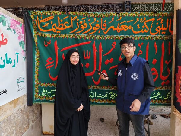 مراسم سوگواری «احلی من العسل» در شهرستان آبادان