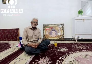 دیدار با خانواده شهید دفاع مقدس ، شهید طاهری 