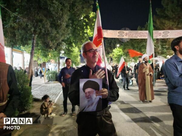 عزاداری امام حسین (ع)در صد و بیست و نهمین شب-۲