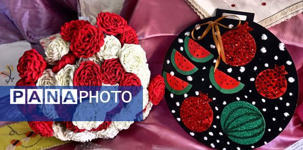 برپایی نمایشگاه دست سازه‌های دانش‌آموزی در ورامین
