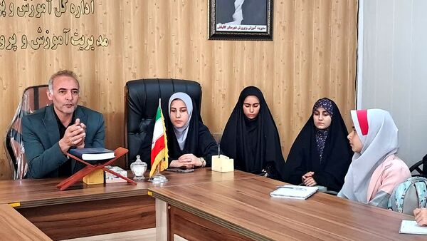 نشست خبری و آموزشی دانش‌آموزان خبرنگار شهرستان گالیکش