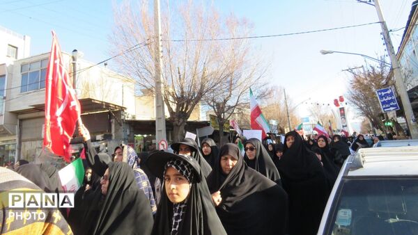 بیعت مردم بروجن با رهبر معظم انقلاب