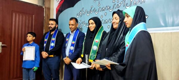 مراسم تجلیل از خبرنگاران پانای حاجی آباد