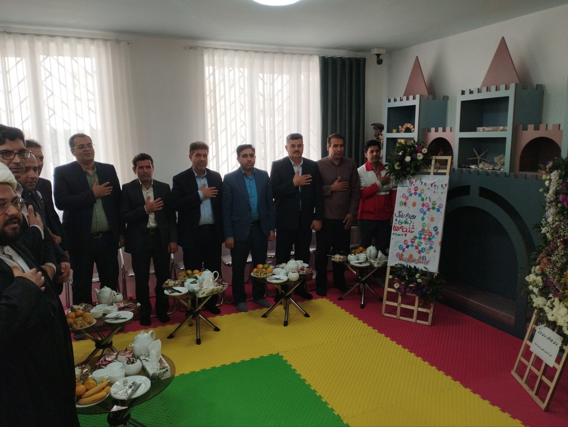 طنین زنگ غنچه ها در مهد کودک قصر فرشته‌های شهرستان شیروان