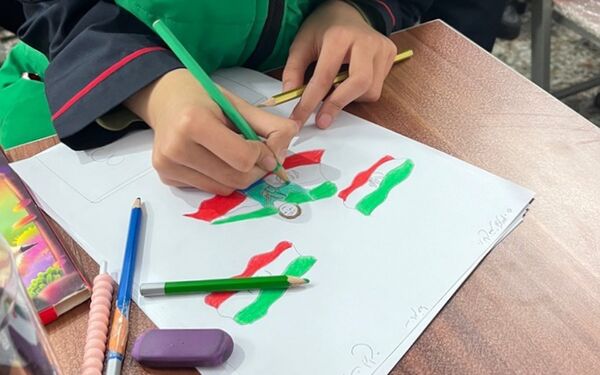 برگزاری مسابقه طرح فرهنگی و هنری در دبستان بعثت ۲