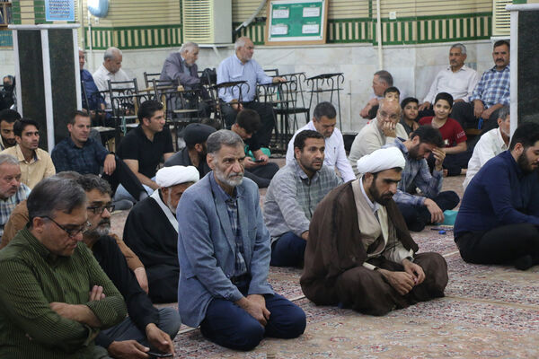 یادواره شهدای محله کوی «رهبر» در قم