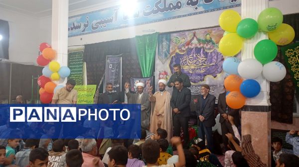 مراسم عید غدیرخم در مسجد جامع شهر تیتکانلو 