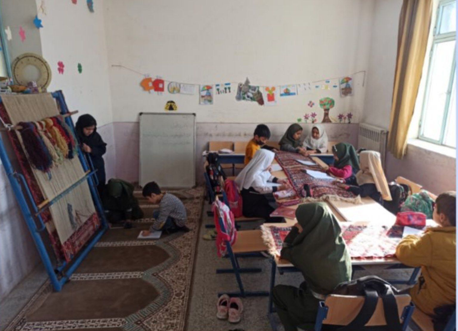 ریاضی بر دار گلیم