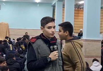 برپایی مراسم شهادت امام هادی(ع) در دبیرستان شادیان قم